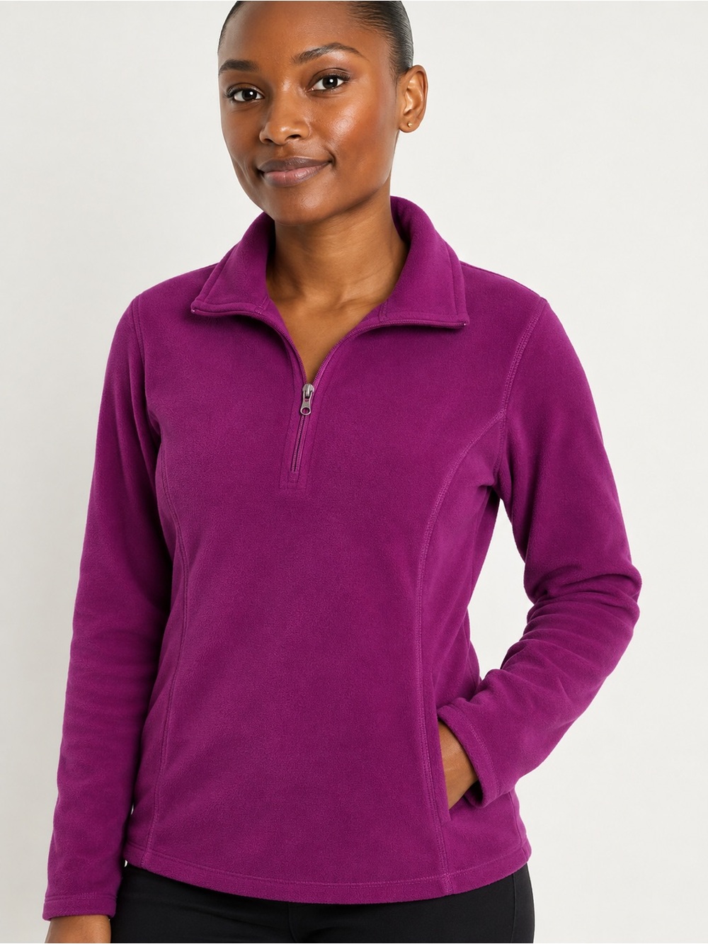 NWT Old Navy Fit Performance Microfleece Half-Zip Jacket